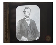 Abraham Lincoln Magic Lantern Slide -- The Five Dollar Bill Photo